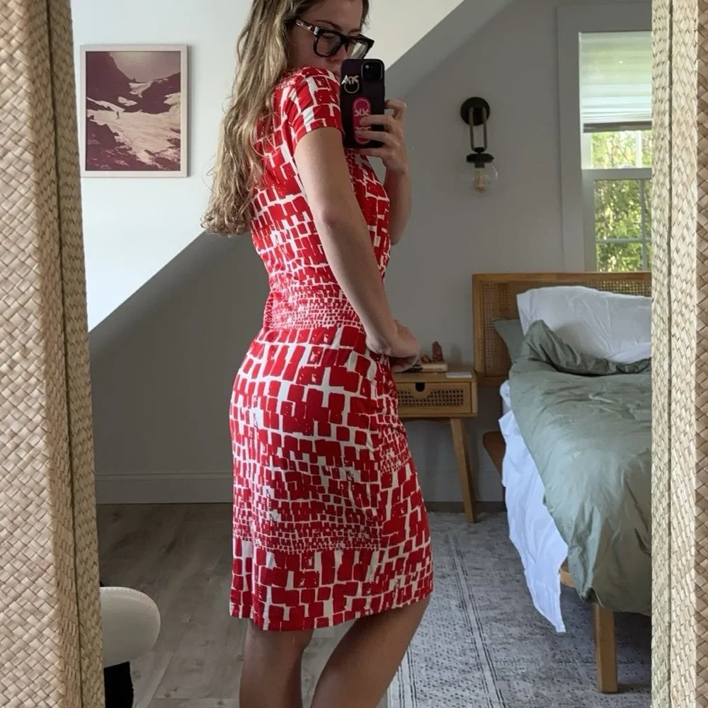 Red and white dress from Phase Eight - Picture 2 of 5